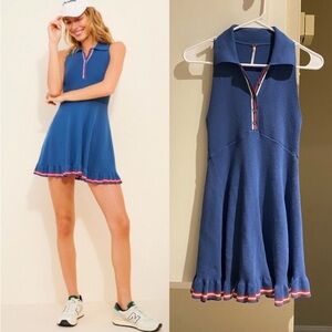 Free People Blue Polo mini Dress, size Xs, fits Xs to S